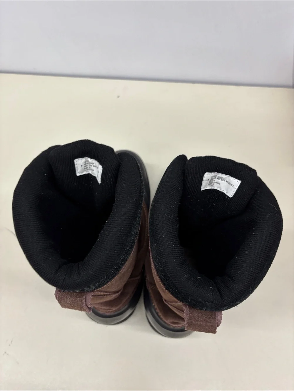 3M Thinsulate Brown Leather and Black Rubber